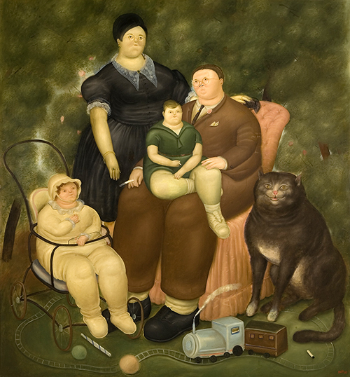 Family Scene - Fernando Brotero - Colecção Berardo