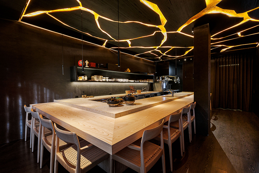 Tétris conclui obra do restaurante japonês Kappo em Cascais