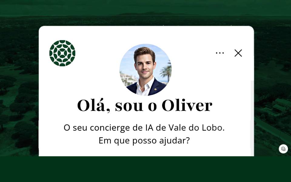 Vale do Lobo apresenta “Oliver”, o novo ‘concierge’ digital que promete transformar a experiência no resort