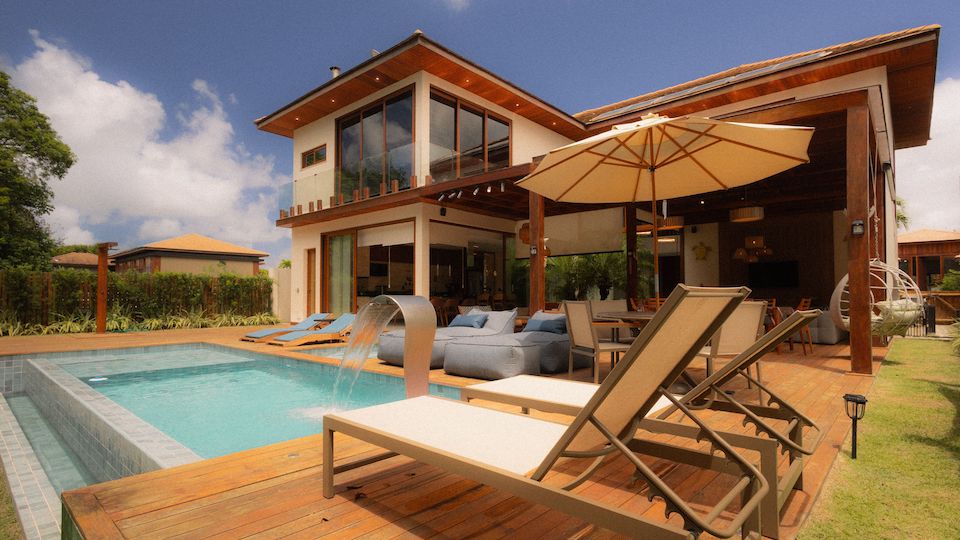 Casas com piscina