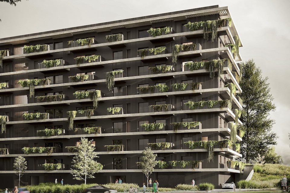 Green Plaza Apartments, em Famalicão