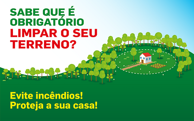 Incêndios: Governo prolonga até 15 de Junho prazo para limpeza de terrenos florestais