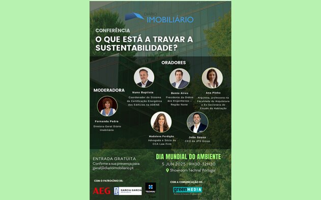 O que está a travar a sustentabilidade na construção e no imobiliário? - Conferência do Diário Imobiliário