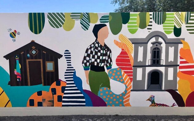 Mural de alunos dá vida às histórias e memórias do bairro Vila Rio