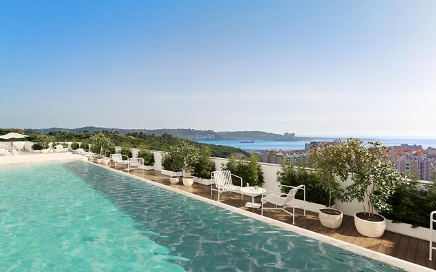 Apartamentos com piscina em Portugal custam, em média, mais 61%