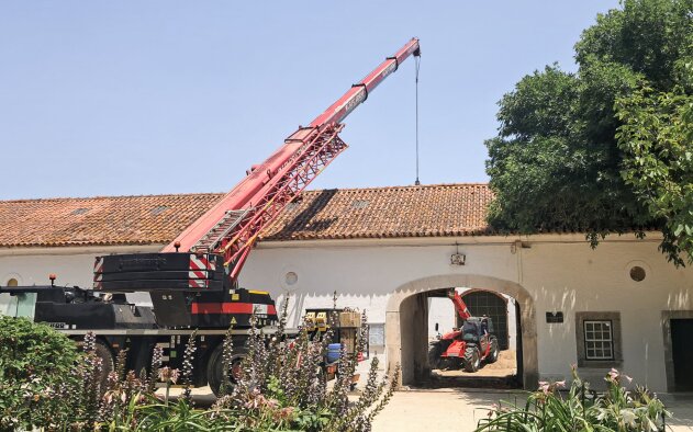 Quinta da Alorna constrói nova sala de enoturismo e eventos