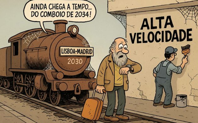 Lisboa–Madrid em cinco horas… até 2030: o comboio do século XX que ainda não chegou