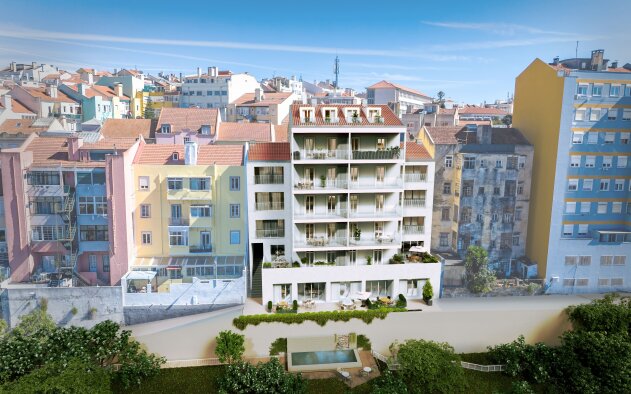 Jardim de Ourique, novo projecto residencial em Lisboa