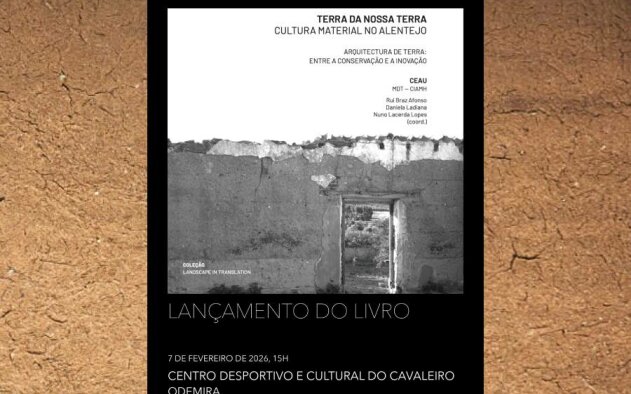 Livro sobre construção em taipa apresentado em Odemira