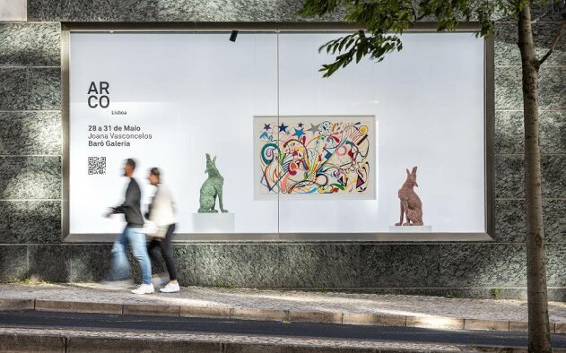 Montras do El Corte Inglés tornam-se galeria a céu aberto durante a ARCOlisboa