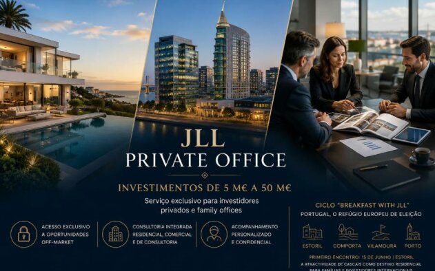 JLL lança Private Office para investidores de elevado património