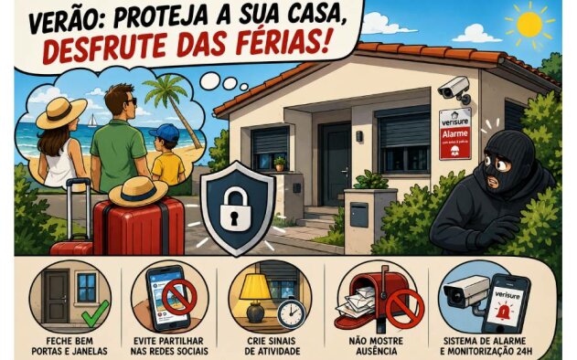 Verão concentra 27% das ocorrências de segurança doméstica