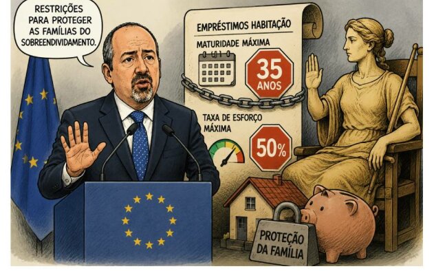 Banco de Portugal reduz taxa de esforço máxima para crédito à habitação e consumo de 50% para 45%