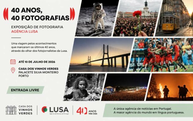 Casa dos Vinhos Verdes recebe exposição que assinala os 40 anos da Agência Lusa