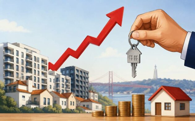 Preço mediano da habitação sobe 19,8% no primeiro trimestre para 2.337 euros por m2 - INE