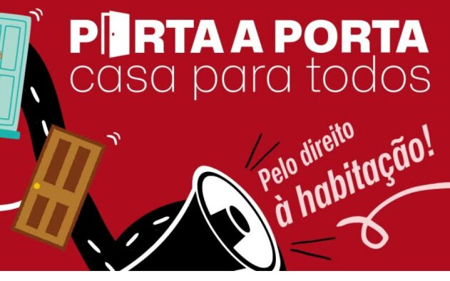 Movimento Porta a Porta – Casa para Todos promove semana de protestos pelo direito à habitação em seis cidades