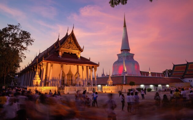 Nakhon Si Thammarat-Wat Phra Mahathat, Tailândia
