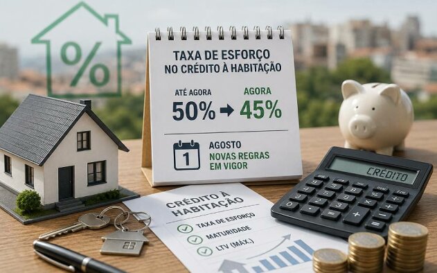 Novas regras para taxa de esforço no crédito à habitação já estão em vigor