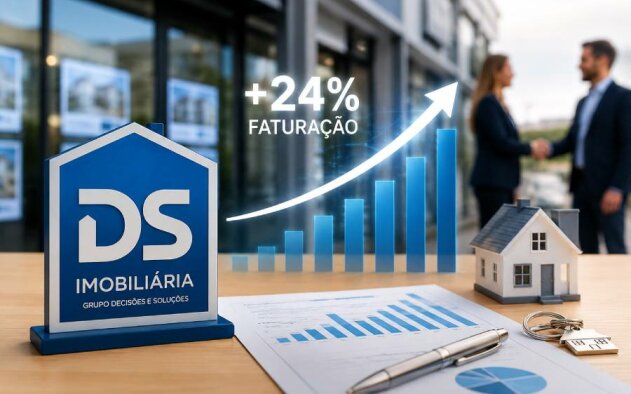 DS Imobiliária aumenta faturação em 24% no 1.º semestre
