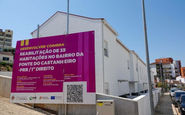 Coimbra conclui reabilitação de 33 casas e intervém em mais 21