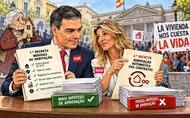 Governo espanhol aprova pacote de medidas para a habitação