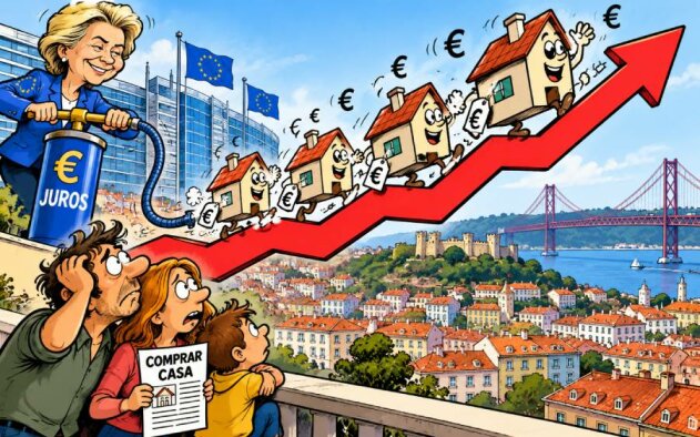 Portugal com maior subida nos preços das casas no 2.º trimestre na UE