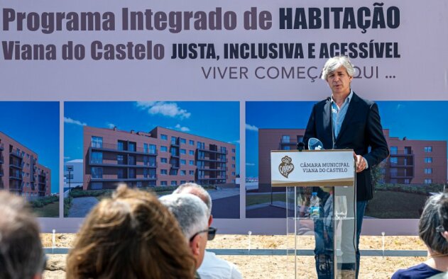 Viana do Castelo investe 8,5 milhões na construção de 64 habitações a custos controlados em Darque
