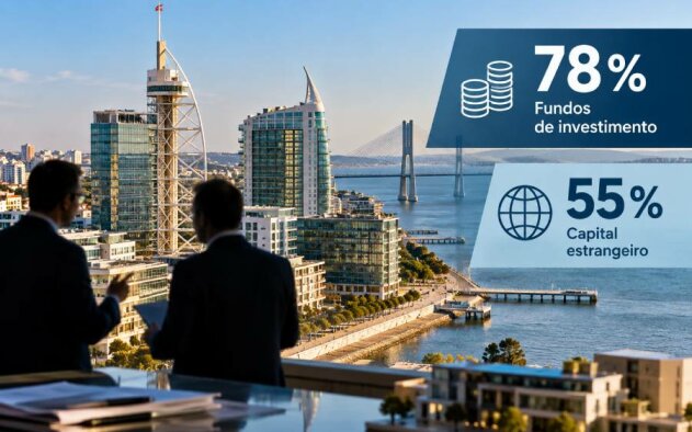 Fundos concentram 78% do investimento imobiliário em Portugal no primeiro semestre