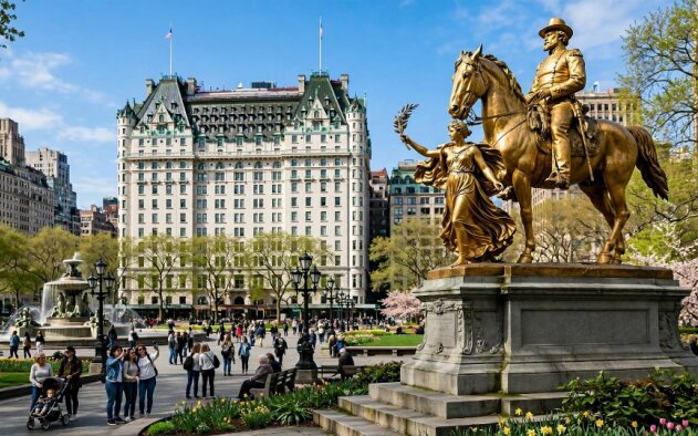 Histórico Plaza Hotel de Nova Iorque fecha quatro anos para restaurar fachada