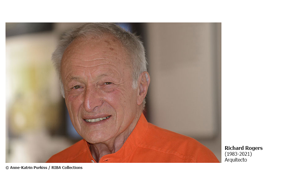 Richard Rogers, (1983-2021): a morte de um arquitecto
