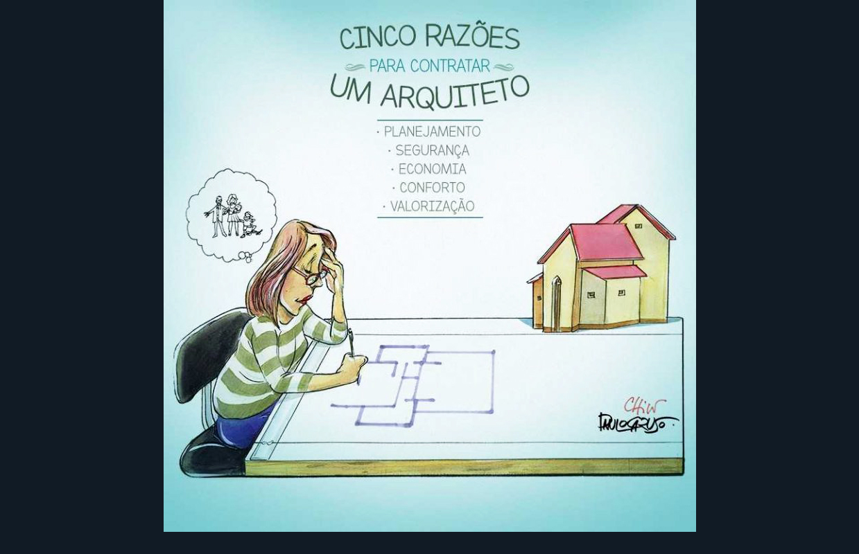Brasil: “5 razões para contratar um arquitecto”