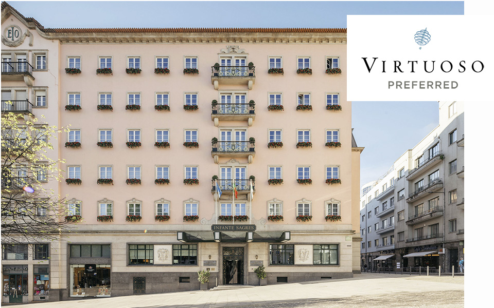 Porto: Hospes Infante Sagres integra rede de viagens de luxo Virtuoso