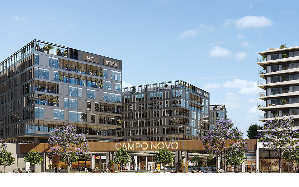 Lisboa: Edifício 1 de escritórios do Campo Novo em comercialização