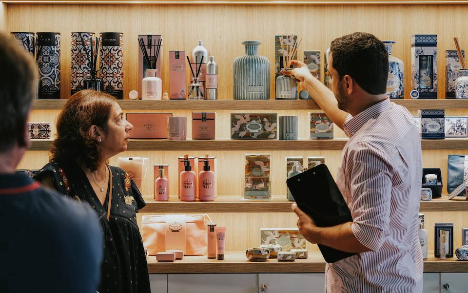 Fileira da casa e decoração portuguesa na rota de 10 mercados internacionais
