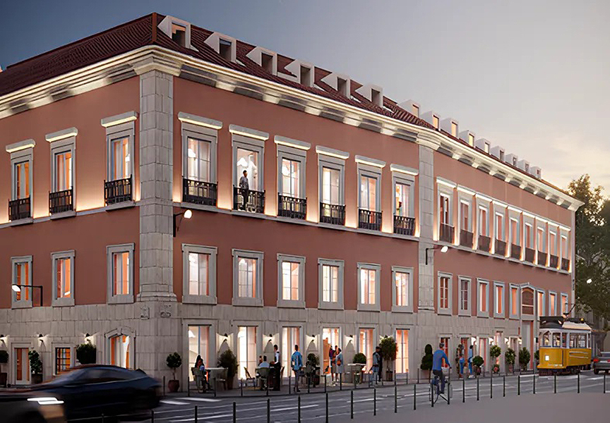 Palácio da Baronesa em Lisboa transformado em aparthotel de luxo por grupo holandês