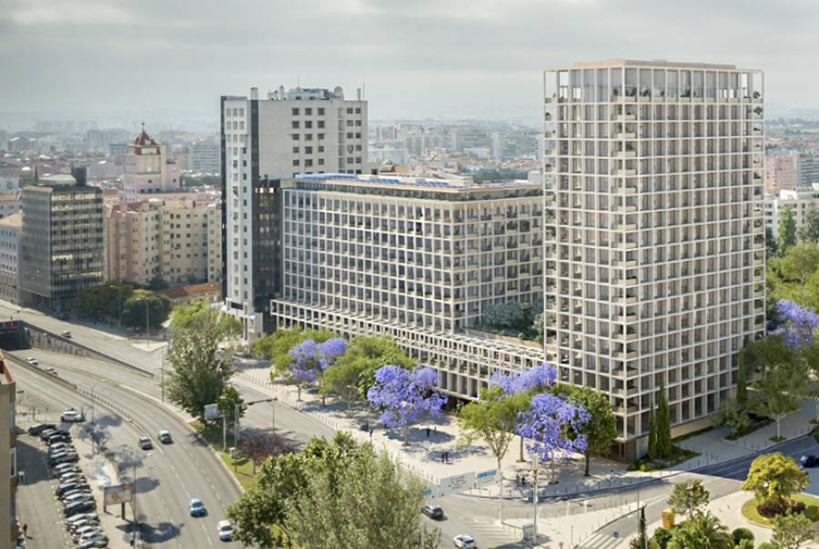 CBRE apresenta A-Living, projecto de uso misto com 245 apartamentos no centro de Lisboa