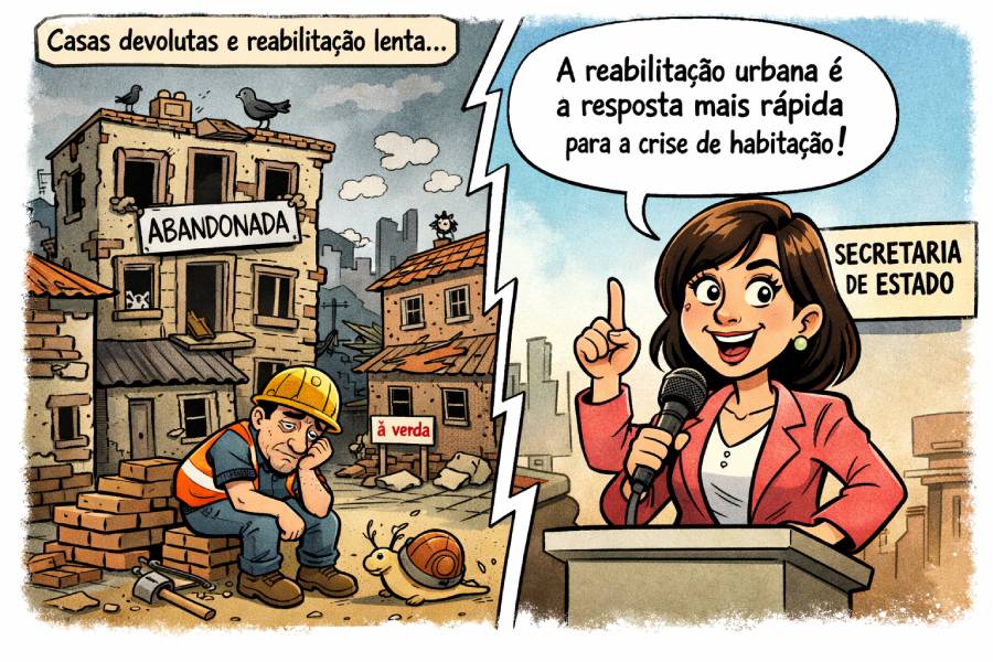 Reabilitação urbana “é a resposta mais rápida” à crise de habitação ...