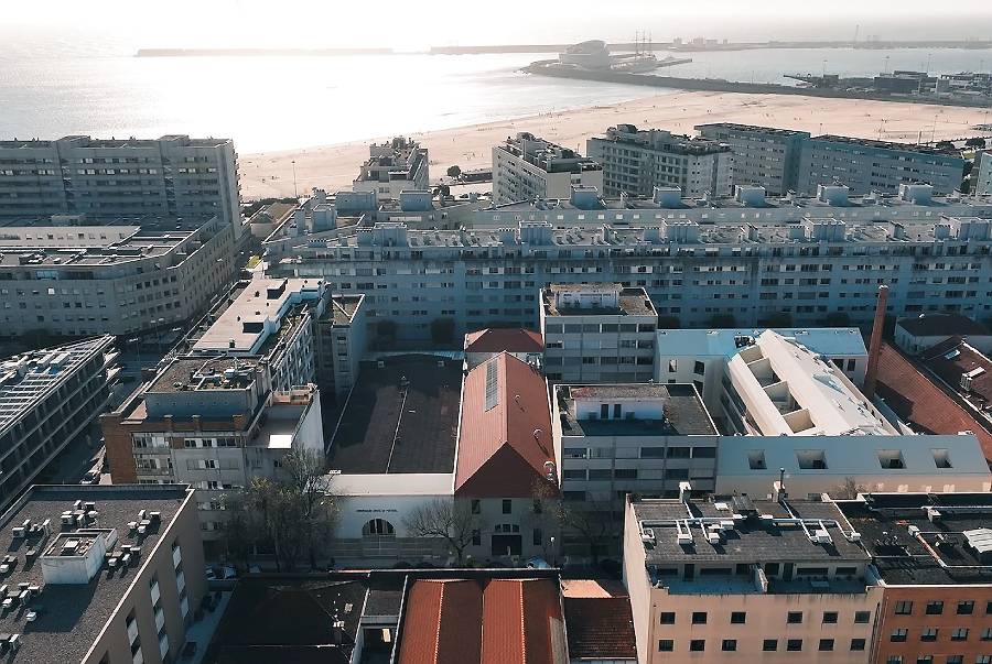 Edifício devoluto em Matosinhos reconvertido em espaço de flex working