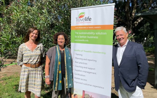 Paula Machado, Rita Montez e Paulo Brehm - Travelife