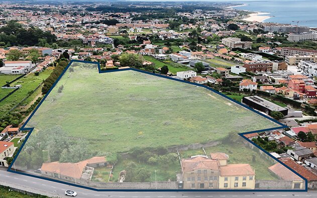 Terreno em Canidelo (Gaia) vai a leilão por 12,5 milhões de euros