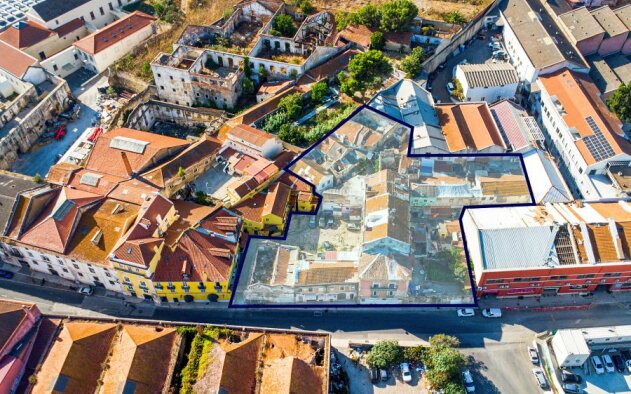 Edifício histórico na Rua do Beato em leilão com valor base de 2,3 M€