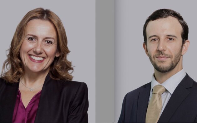 Sofia Rodrigues Nunes e João Marques Rodrigues, advogados da Gómez-Acebo & Pombo em Portugal