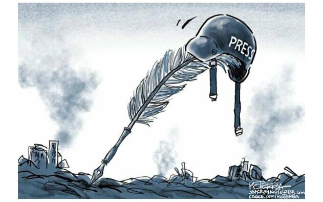 Comité americano contabiliza 129 jornalistas mortos em 2025 em todo mundo