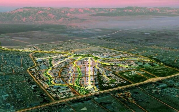 Projecto A’Thuraya City, localizado na região de Mascate, Omã