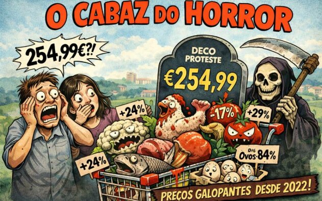 Cabaz alimentar sobe para novo máximo de 254,99 euros – Deco Proteste