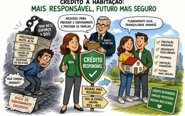 Deco apoia medidas que tornem crédito à habitação mais responsável