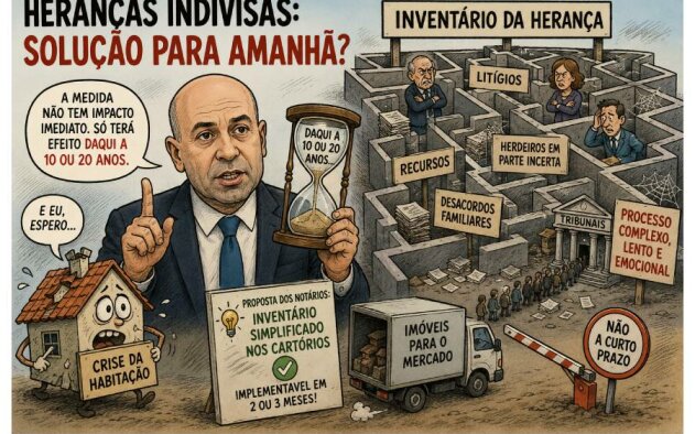 Bastonário dos Notários avisa: medida para desbloquear heranças indivisas só terá impacto "daqui a 10 ou 20 anos"