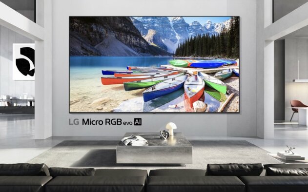 LG lança novas TVs Micro e Mini RGB evo 2026 com pureza de cor certificada e processamento por IA