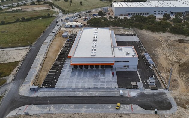hub logístico no Montijo