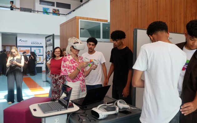 Escola de Serviços e Comércio do Oeste inaugura centro tecnológico para formar alunos em programação, robótica e inteligência artificial
